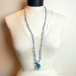 Piece #181 "One Blue Fish" Handmade Jewelry
